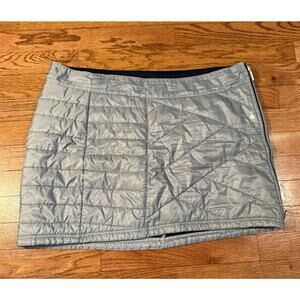 Smartwool Women’s Insulated Quilted Skirt Gray Outdoor Merino XL